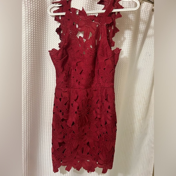 SAYLOR x Free People Jessa Flora Lace Mini Dress - Picture 2 of 6